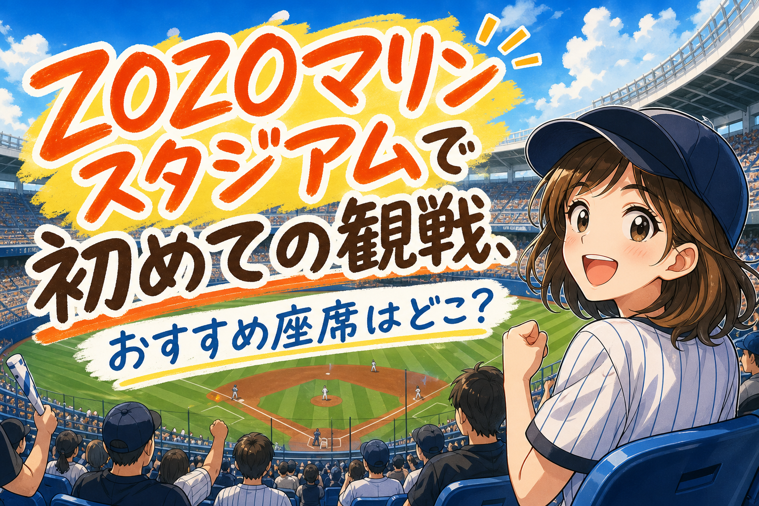 ZOZOマリンスタジアムで初めての観戦、おすすめ座席はどこ？