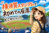 横須賀スタジアムで初めての座席、どこがいい？