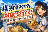 横須賀スタジアムに初めて行くとき食べ物は持ち込みできる？