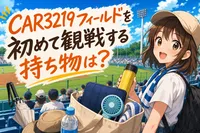 CAR3219フィールドを初めて観戦する持ち物は？